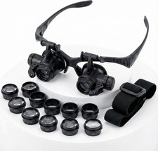 Lupenbrille mit Licht – 8