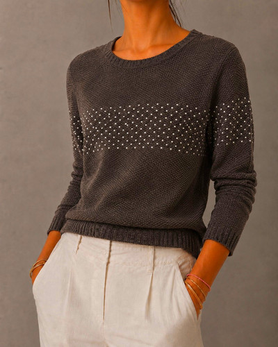 Lacoste damen pullover braun - pullover, s