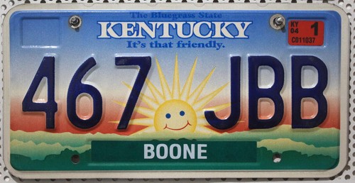 Kentucky nummernschild usa - kentucky,