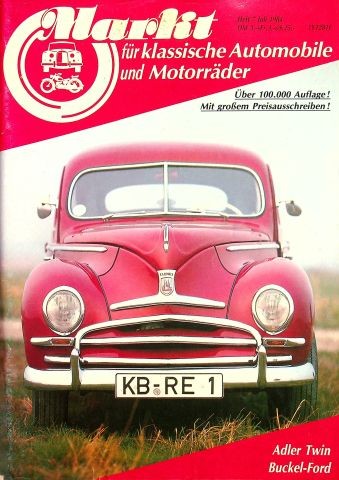 Oldtimer markt 1984 - oldtimer, 07/1984