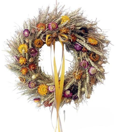 Türkranz herbstkranz 38cm - türkranz,