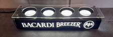 Bacardi Breezer Leuchtreklame * Werbung für Flaschen *  Schwarz/Acryl *