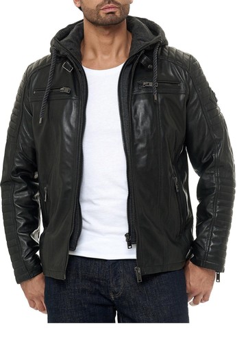 Redbridge herren lederjacke - herren,