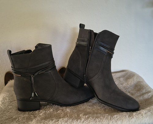 Stiefelette boots dunkelbraun - stiefelette,