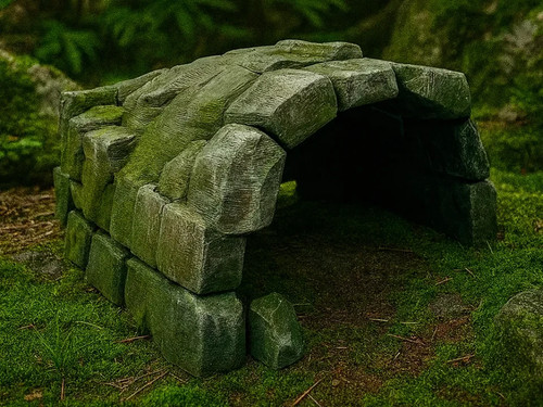 Versteck deko gelände - b,