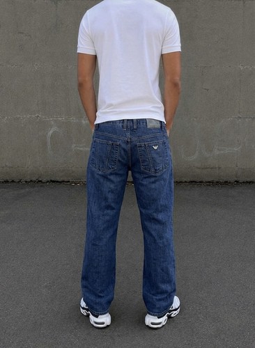 Dunkelblaue armani baggy jeans - baggy,