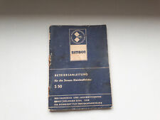 Original Betriebsanleitung Simson Moped S50 (1977)