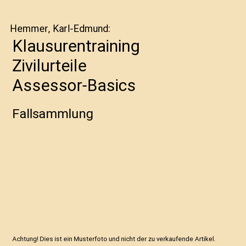 Klausurentraining zivilurteile - klausurentraining,