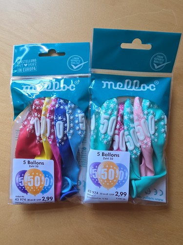 Melloc luftballons bunt 10 - melloc,
