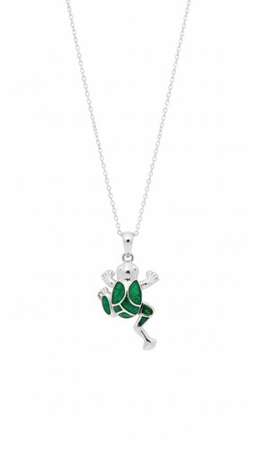 Halskette mit anhänger frosch - anhänger,