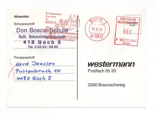 Bund postkarte - bund,