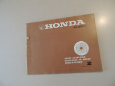 Parts catalog ue de pieces Teile katalog Honda Acker fräse F400 K1 Ausgabe 1978