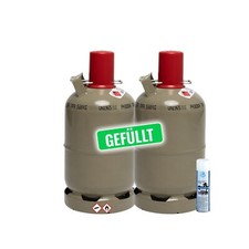 2 x Propan Gas-Flasche 5kg
