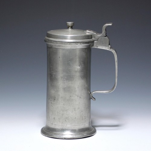 Biedermeier zinnkrug mit - biedermeier,