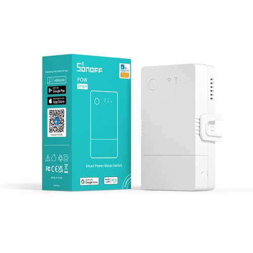 Sonoff powr3 wifi smart - sonoff, 16a