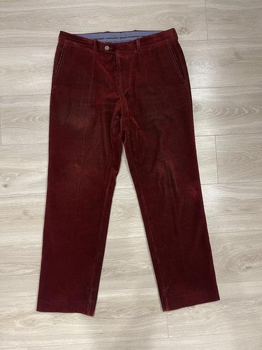 Men bugatti trousers burgundy - men,