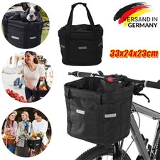 Fahrradkorb Lenkerkorb Einkaufstasche Clipon Vorne Abnehmbar f. Bike Fahrrad DHL