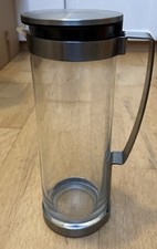 WMF WASSERKANNE Karaffe 1,3 L Glas Chromargan