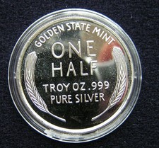 1/2 Oz Silber .999 Medaille