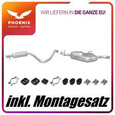 Saab 9-3 I 900 II 2.0 Turbo (1994-2003) Mittel+Endschalldämpfer Auspuffanlage