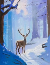Der einsame Hirsch Original