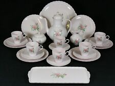 HUTSCHENREUTHER - Service KAFFEESERVICE 6 Pers. - Modell DRACHE exklusive - ROSE