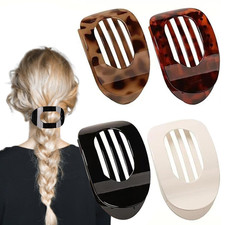 4 Stück Ovale Haarspangen