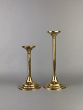 2x Messing Kerzenhalter