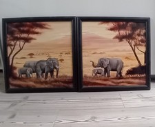2 Elefantenbilder Afrika