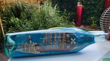 Buddelschiffe, Segelschiffe