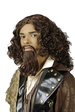 Perücke Wikinger König