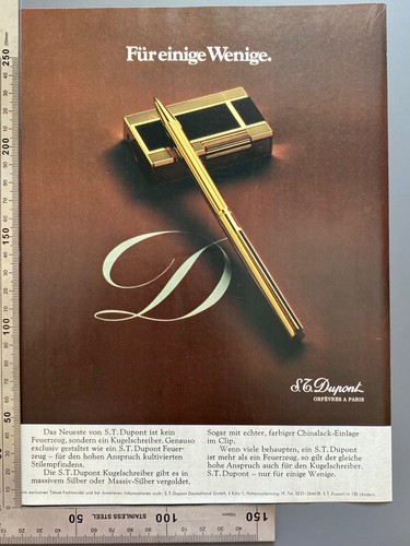 1974 dupont feuerzeug - dupont, &
