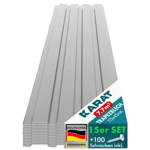 15x trapezblech dachblech - 15x,
