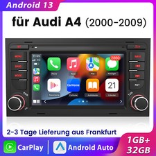 7" Android 14 Für Audi A4 S4 RS4 B6 B7 RNS-E Autoradio GPS Navigation Car Play