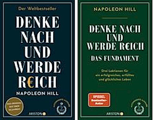 Denke nach und werde - , reich