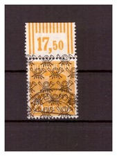 H29271 US-& Brit. Zone Mi. Nr. 45 II WOR gestempelt  geprüft