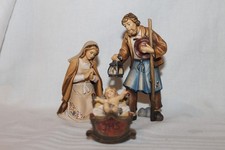 Krippenfigur Massiv Holz  "HL