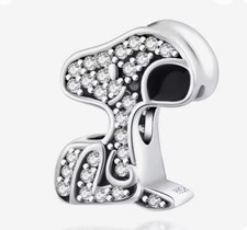 💖 Charm Snoopy Hund 925