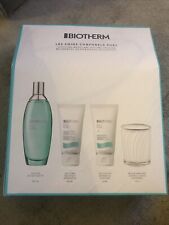Biotherm Eau Pure Set 100 ml Edt, 50 ml Shower Gel & 50 ml Body Milk,Kerze 70g