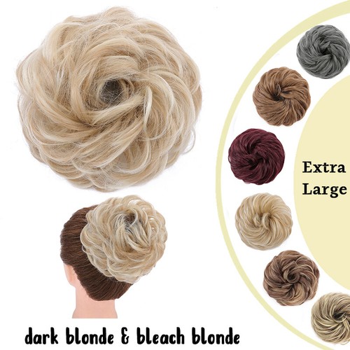 Messy hair bun haarteil wie - messy,