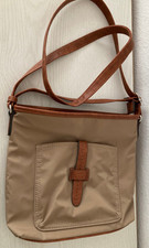 Tom Tailor Umhängetasche Cross Body Beige Braun - NEU