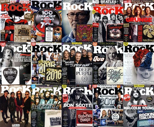 Classic rock music magazine - music,