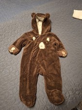 brauner Teddy Overall, Baby  Winteranzug in Gr. 68, in sehr gutem Zustand