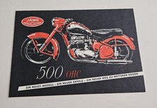 Jawa 500 ohc Prospekt Motorrad