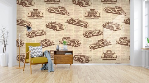 Retro auto m6266 - 3d,