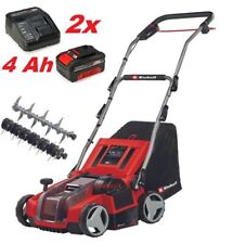 Einhell Expert Akku-Vertikutierer-Lüfter GE-SA 36/35 Li Set 2x 4Ah Rasenlüfter B