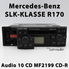Original Mercedes R170 Radio Audio 10 CD MF2199 CD-R Autoradio W170 SLK-Klasse