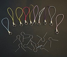 10 Anhänger für Kugeln +