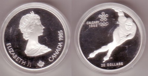 Dollar silber münze kanada - münze,