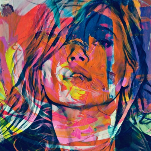 Motiv kate moss colors xxl - moss,